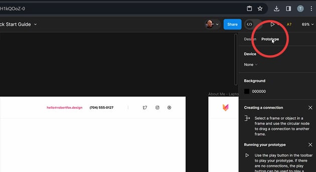 prototyping in figma