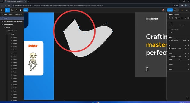 the pen tool in figma