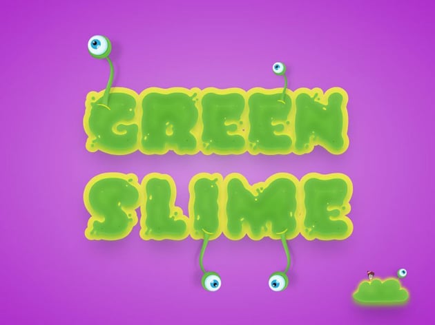 Slimy Text Effect in Adobe Illustrator