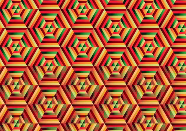 Hexagonal Print Design by Nuraishah Rashid