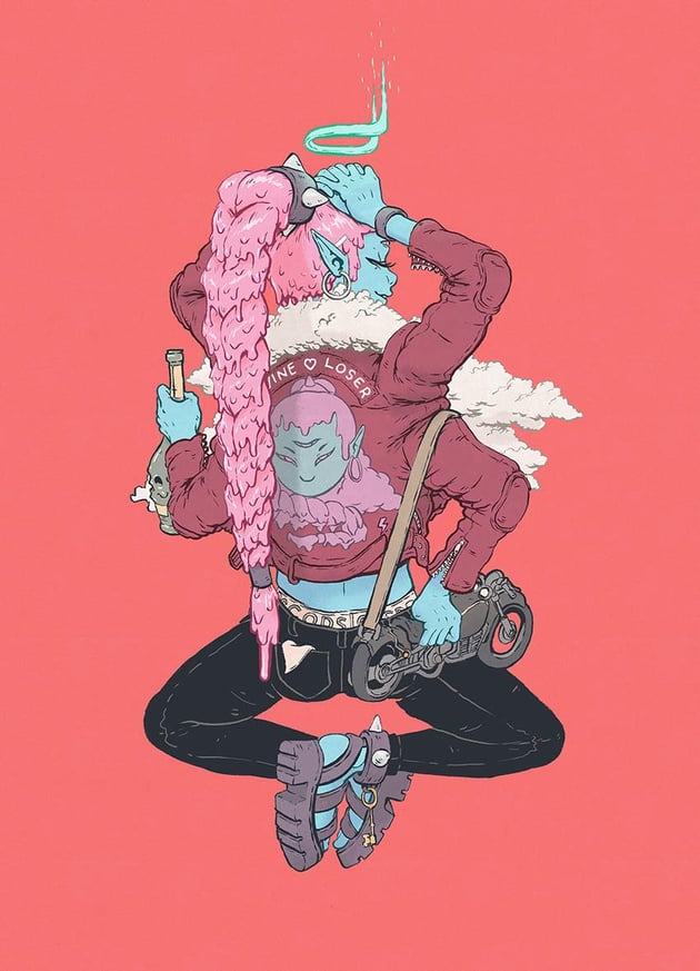 Goddess of Misfits by Max Prentis