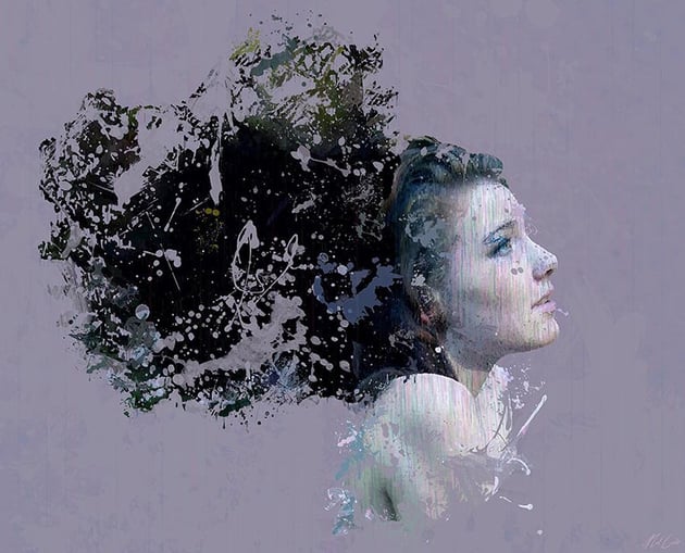 Splatter Photoshop Paint Effect by Nick Carro