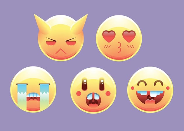 Vector Emoticons by Jinrilidong