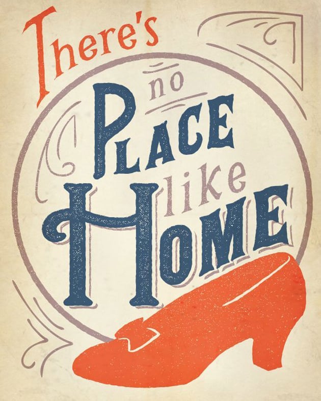 Vintage Wizard of Oz Poster by Tiffany