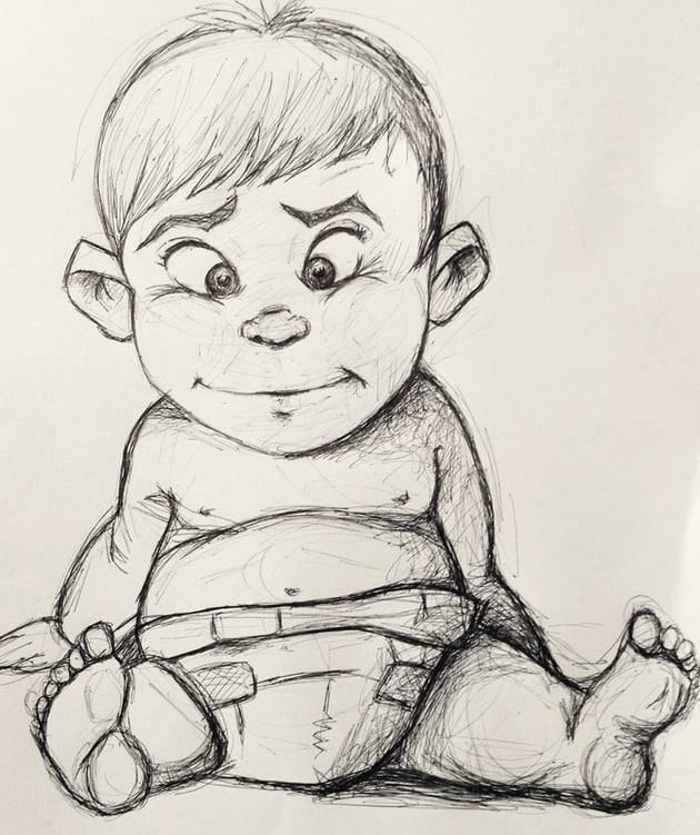 Children Cartoon Illustration Tutorial 