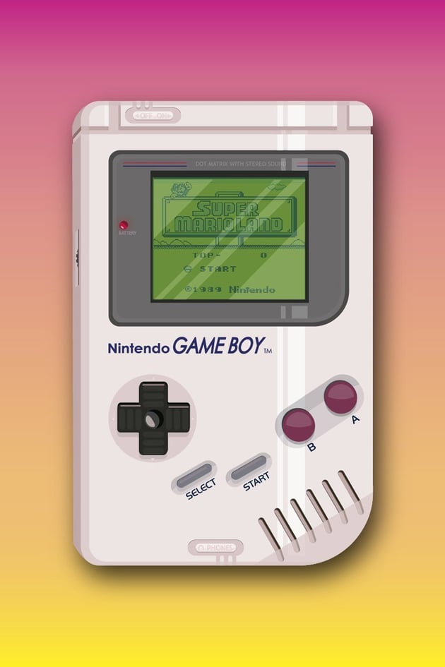 Game Boy Vector Illustration Tutorial