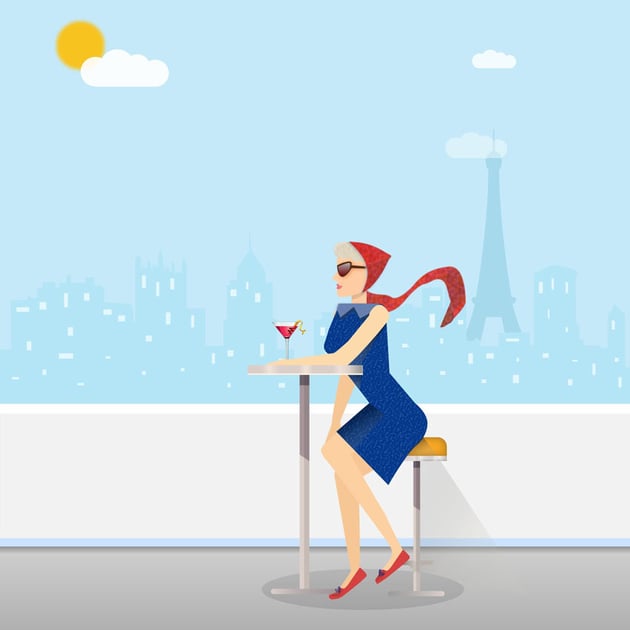 Paris Illustration Vector Tutorial