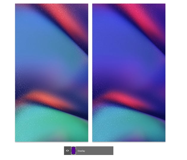 Add a purple overlay