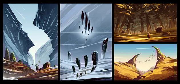 Speed Paintings by Boris Stoyanov