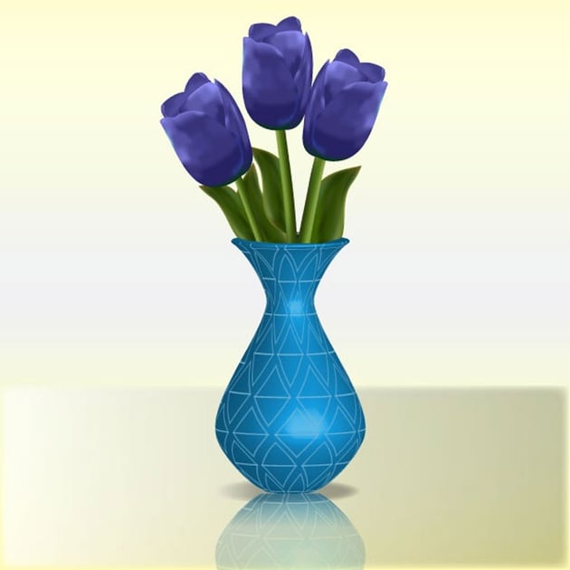 Create Detailed Tulips With Gradient Mesh Without the Mesh Tool in Illustrator