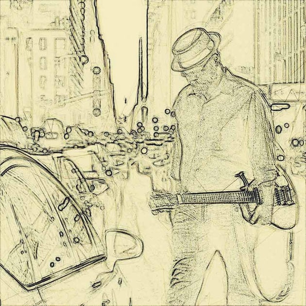 How to Create a Sketch Effect Action in Adobe Photoshop