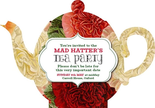 How to Create an Alice in Wonderland Inspired Afternoon Tea Invite in Adobe InDesign