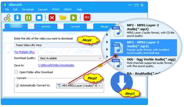 Allavsoft - Video and Music Downloader