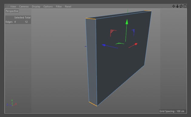 Select the corner edges