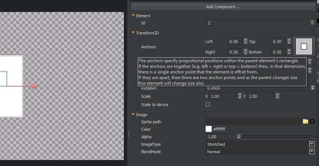 Empty UI Canvas - Anchors - Description