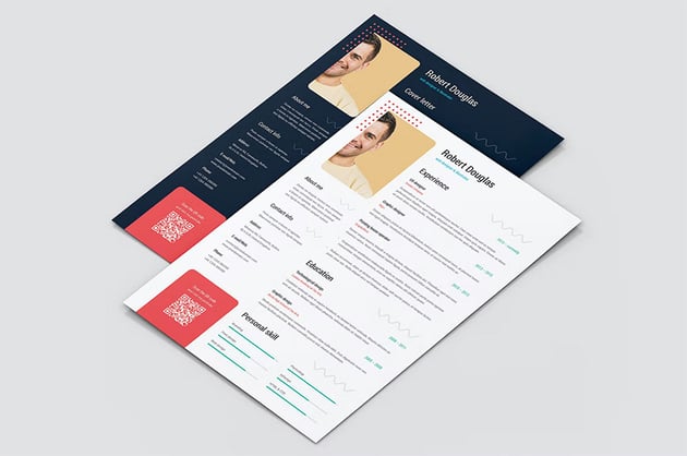 indesign resume