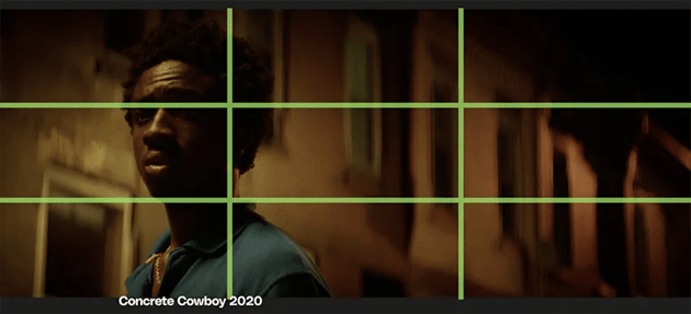 Concrete Cowboy shot composition