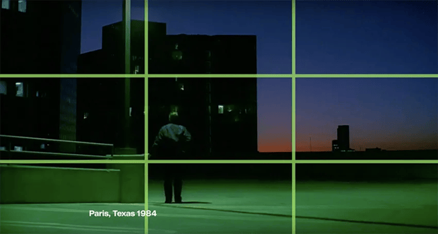 Paris Texas shot composition