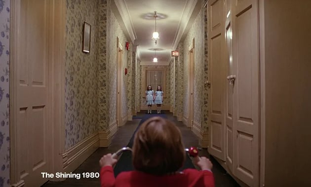 The Shining shot composition example