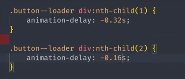 css delay