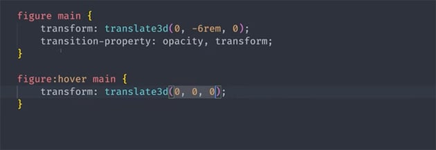 main text transition