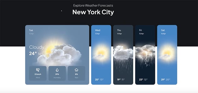 weather app