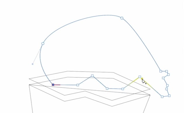 draw a polar bear with the pen tool