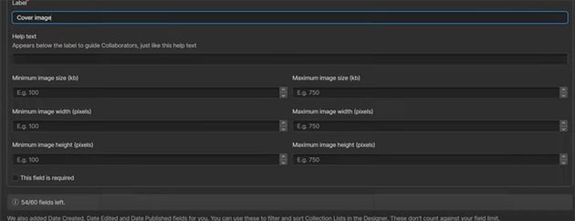 image options