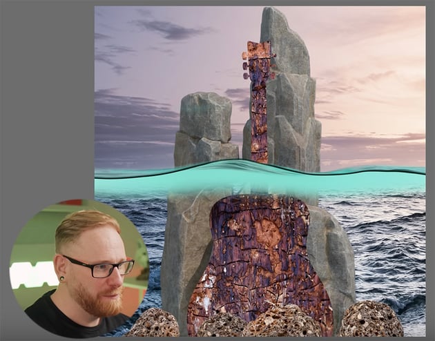 bark added to guitar