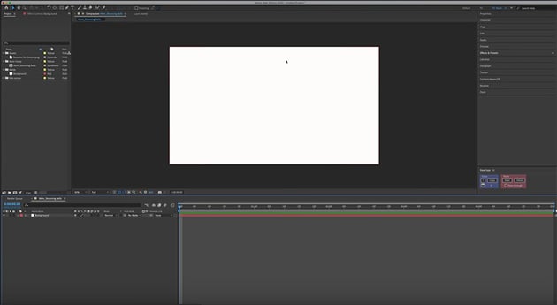 new comp in after effects