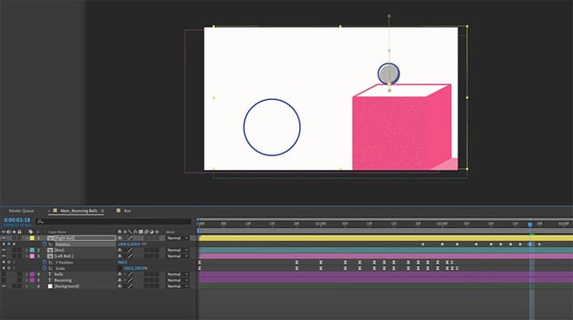 right ball animation
