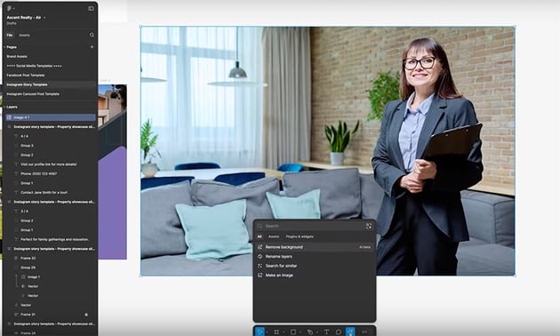 remove background from photo in figma