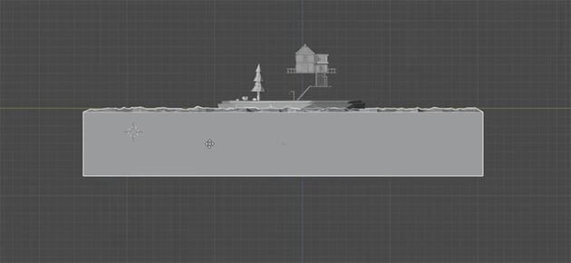 place water in the scene