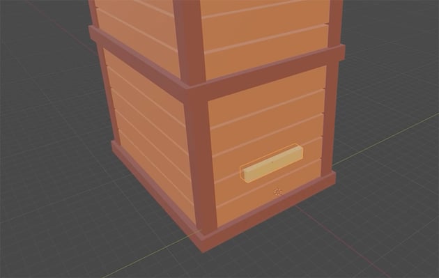 first part of window frame