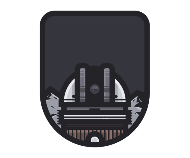 adding finishing touches to the mountain landscape