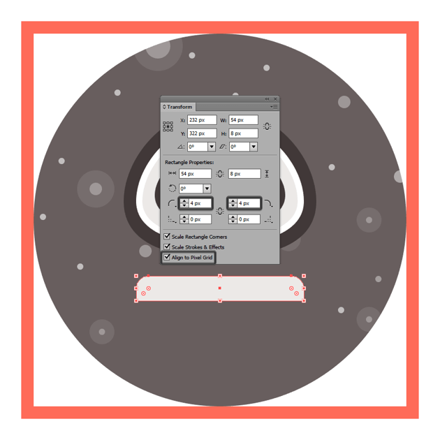 adjusting the top corners of eves upper body