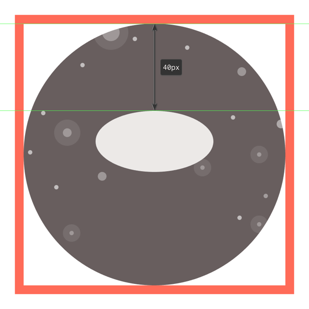 creating the main shape for eves head