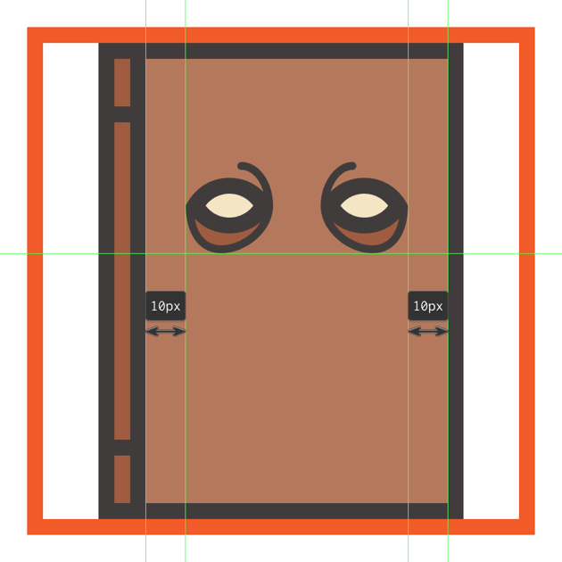 creating and positioning the necronomicons right eye