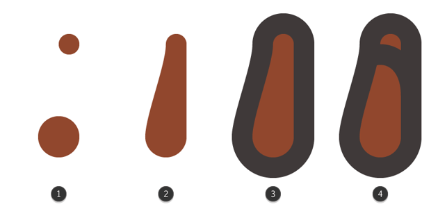 creating the necronomicons left nose section