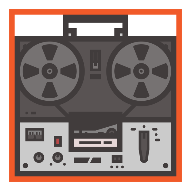 tape recorder icon finished
