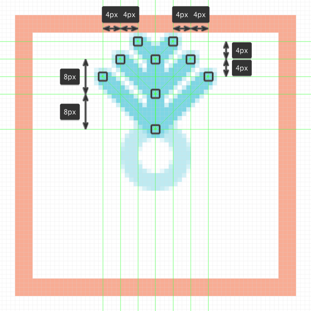 Image: https://cms-assets.tutsplus.com/uploads/users/523/posts/29775/image/adding-the-second-details-to-the-upper-segment-of-the-third-snowflake's-vertical-section.png adding the top segments to the third snowflake