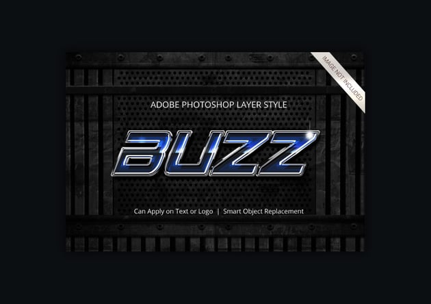 3d cinematic photoshop layer style