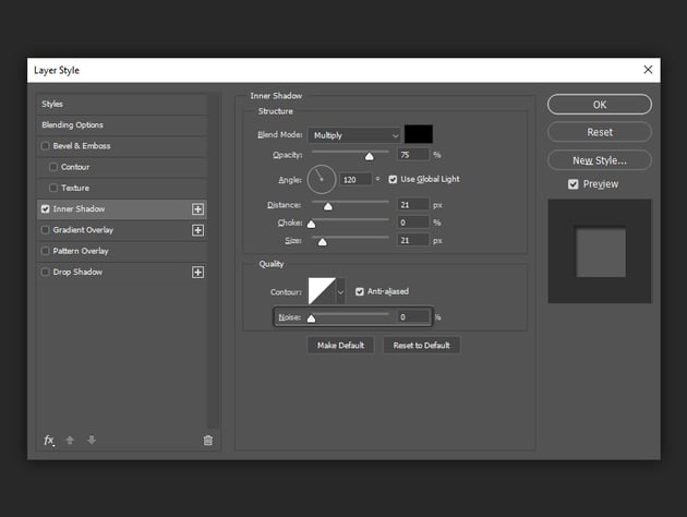 shadow noise example