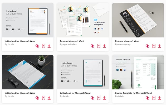 Microsoft Word Templates