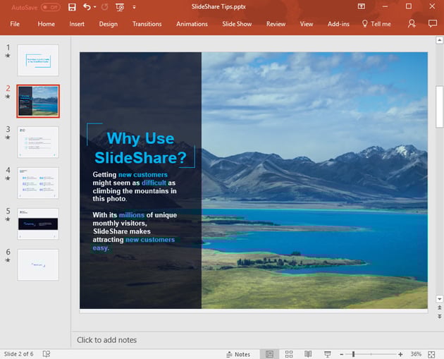 PowerPoint Slide with Image