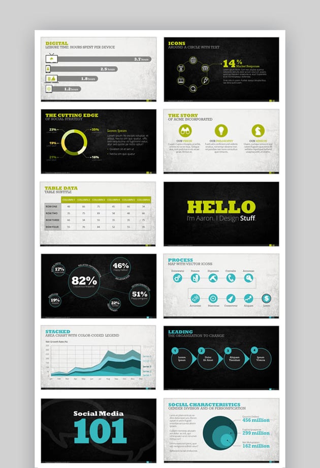 Premium Digital Presentation Template
