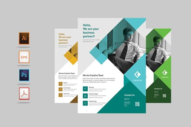 Shapes Modern Flyer Design