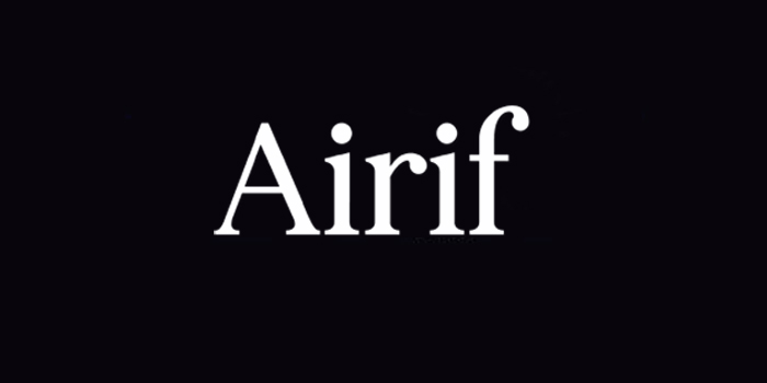 Airif Simple Serif (OTF, TTF, WOFF)