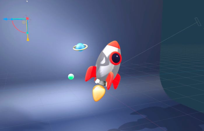 Point light example.