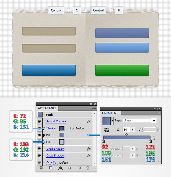 How to Create a Detailed Sign In, Login Screen in Illustrator | Envato ...